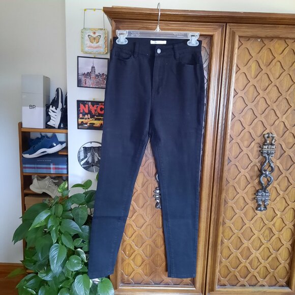 PacSun Wilshire Black Super High Rise Jeggings - Black, Size 25 - Picture 3 of 16